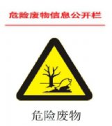 危險(xiǎn)廢物污染防治責(zé)任信息公開欄